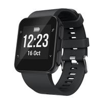 Silicone Sport Watch Band for Garmin Forerunner 35 juoda