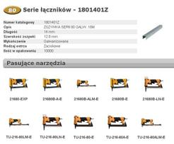Bostitch Zszywki 80 14Mm 10 000 Szt.