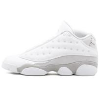Jordan 13 Retro Low Pure Platinum GS 310811-100 37.5