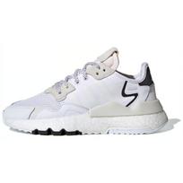 Adidas Originals Nite Jogger žemi sportiniai laisvalaikio batai Balti Rudi Paaugliams EE6482 37⅓