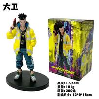 Cyberpunk Lucy Rebecca David Martinez Johnny Silverhand Veiksmo figūrėlės Žaislai no box