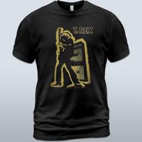 Medvilninis marškinėlis T. Rex Electric Warrior Albumo Marškinėliai Marc Bolan Dino Dines Unisex T-Shirt XL