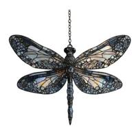 Dragonfly Acrylic Suncatcher Stained Glass Effect Bohemian Window Hanging Ornament for Indoor Outdoor Garden Decor Gifts for Mom Women 16 cm C