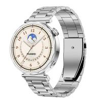 18mm 20 22mm Metalinis dirželis Huawei Watch GT6/5/4 41mm 46mm/GT5 Pro 42mm Laikrodžio apyrankė Huawei Watch 4 Pro/GT5 4 3 2e Priedams Huawei GT4 41mm sidabras