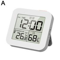 Waterproof Digital Bathroom Clock Shower Timer With Alarm Clocks For Cooking Shower Makeup Timer Function New Backlight Clo O1D5