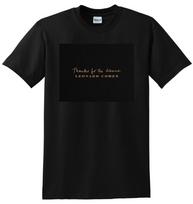 LEONARD COHEN T SHIRT thanks for the dance vinyl cd cover SMALL MEDIUM LARGE Unisex T-Shirt XL