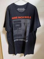 Nine Inch Nails Band Add Violence Black Short Sleeve Tshirt Vtg S5XL Unisex T-Shirt XXL