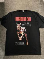 Resident Evil Cerberus Zombis Šuo Marškinėliai – Išgyvenimo Siaubo Žaidėjo Marškinėliai Unisex Marškinėliai XXXXL