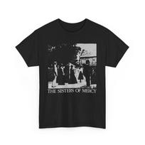The Sisters of Mercy Marškinėliai Damage Done 1980 Gotikinės Post-Punk Grupės Marškinėliai Vasariniai Vyriški ir Moteriški Laisvi ir Kvėpuojantys Marškinėliai Viršus S