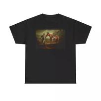 The Sopranos Pie Oh My Painting T Shirt Tony Soprano Tee Sopranos Fan Unisex T-Shirt L brown