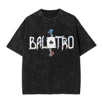Balatro Žaidimo Kortelės Džokerio Aksesuarai Harajuku Išplauti Marškinėliai Vintažiniai Marškinėliai Harajuku Juokingi Streetwear Marškinėliai Trumpomis Rankovėmis Su Grafika L