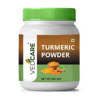 Vedcare Turmeric Powder Pure & Natural | Vegan, Gluten Free and NO Additives, 200gm