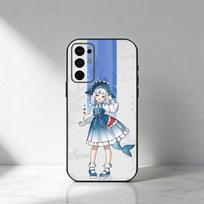 Virtual Characters Holo Gawr Gura Phone Case For Samsung S25,S24,S21,S22,S23,S30,Ultra,S20,Plus,Fe,Note,5G Black Cover Samsung S20plus5G