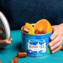 Feel Zen – ekologiška raminanti vaisių ir žolelių arbata | Kusmi Tea™ (100 g)