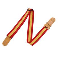 Vaivorykštės spalvos gitaros diržas, reguliuojamo ilgio, praplatintas gitaros diržas su kišenė plektrų laikymui, ukulele, bosinei gitarai, elektrinei gitarai 6 Colored