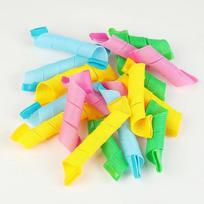 18 vnt./rinkinys Magiški momentiniai suktukai Plaukų greito keitimo magiško apskritimo volelių įrankiai Be karščio sukurtos garbanos Grožio aksesuarai 18Pcs set