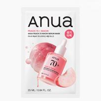 Anua persikų 70% niaciamido serumo kaukė 25ml 1ea