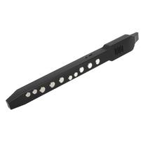 Skaitmeninis pučiamasis instrumentas MIDI jungiamumu 10 tonų Įkraunamas mini elektroninis pučiamasis instrumentas su 12 pritarimų juoda