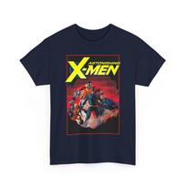 Astonishing X-Men T-Shirt - John Cassady Art - Cyclops, Beast, Wolverine XL black