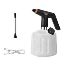 Electric Watering Can 2L Automatic Plant Mister Rechargeable Battery Powered Spray Bottle with Extension Wand Adjustable Nozzle for Houseplants balta