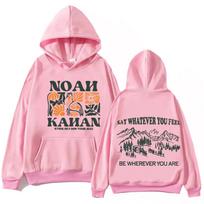 LE 2024 Stick Season Noah Kahan  Hoodie Tops Oversized Trendy Long Sleeve Sweatshirt Music Fans Gift Casual Graphic Hoodie S
