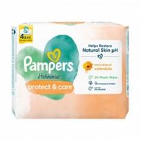 Pampers Harmony Protect & Care medetkų drėgnos servetėlės (4x44) 176 vnt.
