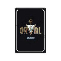 30X20CM Hoegaarden Orval Chouffe Alaus Skardos Ženklas - Vintažinė Metalo Plokštelė, Puikiai Tinka Baro/Pubo/Virtuvės/Namų/Kavos Sienos Dekoro Plakatui 20x30cm（7.8x11.8inch）