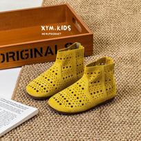 2026 Summer Kids' Korean Style Breathable Perforated Boots Sizes 23-25 (3 pairs minimum) ruda