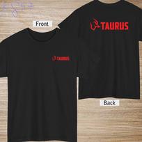 Taurus Firearms Medžioklės Logotipo Marškinėliai Juodi/Tamsiai Mėlyni/Pilki/Balti/Raudoni Marškinėliai S-5XL Unisex Marškinėliai M
