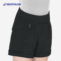 Decathlon NH500 kvėpuojantys greitai džiūstantys žygio šortai 36 juoda
