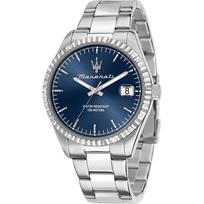 Maserati Competizione Blue Stainless steel/Silver Gents Quartz Watch R8853100029 mėlyna