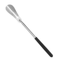 1PCS Shoe Horn Adjustable Shoehorn Long Handle Metal Shoes Lifter Portable Backache Expander Extend Collapses Dressing Aid Stick