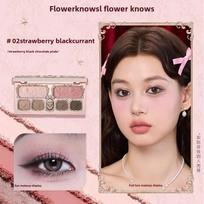 Flowerknows Braškių Kupidono Kolekcija Veido Spalvos Paletė Skaistalai Šešėliai Žymeklis Flower Know Veido Bronzanto Paletė nuostabi levandų spalva