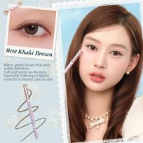 Flower Knows Bunny Garden Waterproof Long-lasting Smudge-proof Eyeliner Pencil 02 Khaki Brown