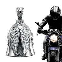 Riding Bell Angel Guardian Biker Riding Bell Portable Motorcycle Accessories Biker Riders Motorcycle Bicycle Valentine Gift sidabras