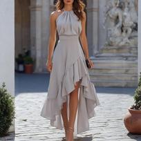 Ladies' Casual, Fashionable, Elegant Sleeveless Dress XXL