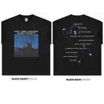 The Same Style As BILLIE's HIT ME HARD AND SOFT Album Print Men's and Women's American Pure Cotton Short-sleeved Shirt 4XL