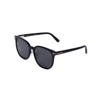 Tom Ford kvadratiniai rėmeliai Akiniai nuo saulės Unisex akiniai nuo saulės Juodi TF801-K-01D Black,59