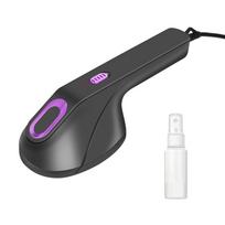 Rankinis garintuvas lygintuvas USB kelioninis drabužių garintuvas Greitas kaitinimas Galingas raukšlių šalinimo prietaisas kelionei, namams, biurui 1 pilka