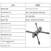 MARK4 FPV Racing Drone Carbon Fiber Frame