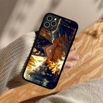 Zenitsu Agatsuma telefono dėklas Silikoninis PC+TPU Skirta IPhone 11 12 13 14 15 16 Plus Pro Max Dangtelis iPhone 16 plus