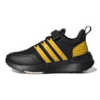 LEGO x Adidas Racer Tr 1.0 El K Abrasion Resistant Low top Kids' Running Shoes Black Yellow Kids' GX3180 28