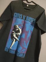 1991 VINTAGE Guns N#039; Guns N' Roses Use Your Illusion II Tour Unisex Marškinėliai XXXXL gray