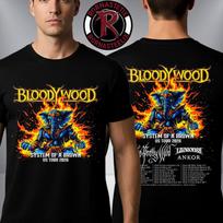 Bloodywood System Of A Brown JAV Turas 2026 Tvarkaraštis Turas Datos Unisex Marškinėliai Unisex Marškinėliai XXXXL