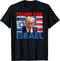Donald Trump For Israel Unisex T-Shirt Unisex T-Shirt M