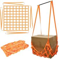 Kablys Diržas Krovinio Tinkleliai, Oranžinis, Poliesteris ir Nailonas, 1m x 1m, 661lbs, Suderinamas su Sunkvežimiu D1 orange