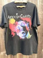New Alice In Chains FACELIFT Tour Graphic Charcoal Cotton Tshirt Unisex T-Shirt L black