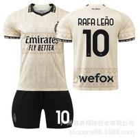 2324 AC Milan Keturių žaidėjų Futbolo Uniforma Nr. 9 Giroud 10 Leo 11 Ibrahimovic 22 Kaka Džersių Rinkinys 20#