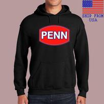 PENN Žvejybos Juodi Unisex Marškinėliai Dydis S3XL XXL