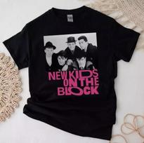 NKOTB Vintažiniai marškinėliai New Kids On The Block Marškinėliai NKOTB 2024 Koncertiniai marškinėliai Unisex Marškinėliai L